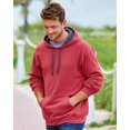 thumbnail image 2 of Fruit Of The Loom Mens Sofspun Hooded Sweatshirt, 2XL, Cardinal, 2 of 8