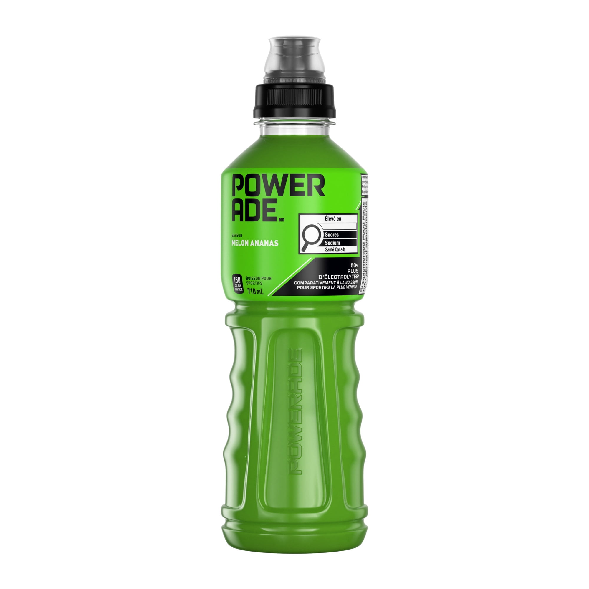 Powerade Melon et ananas Bouteille, 710 mL