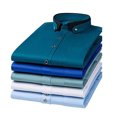 thumbnail image 3 of RXIRUCGD Chemise Décontractée pour Homme à Manches Longues avec Boutons, Poche et Col Rabattable, Bleu, Taille : 4TG, 3 of 4