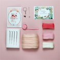 thumbnail image 5 of Cute Pattern Handmade DIY Poke Wool Felts Material Production Package, 5 of 5