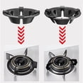 thumbnail image 3 of Gas Cooktop Windproof Bracket, All Around Wind , Energy Saving, Anti Slip Stand Durable And Reliable With Cast Iron Material For Gas Stove, 3 of 8