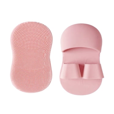 Hearth & Gear Brosse de Nettoyage du Visage en Silicone pour Doigts Mini Douce à Main Exfoliant Facial en Silicone Exfoliant Doux pour le Visage pour Femmes Hommes Nettoyage des Pores des Points Noirs Massage pour la Peau Massage des Yeux