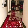 thumbnail image 4 of TIMIFIS Valentine's Day Door Mat - Front Door Mat - Bath Rug Super Absorbent Quick Dry - Rubber Backing Non Slip Washable Bathroom Floor Mats - Red 16x24 IN, 4 of 7