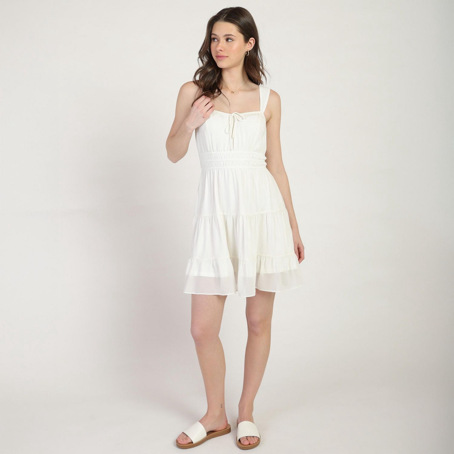 Bloom Girl Robe en popeline