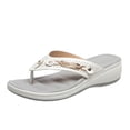 thumbnail image 2 of LSLJS Sandals Women Summer Thick Bottom Flip Flops Women's Wedge Beach Sandals, 2 of 8