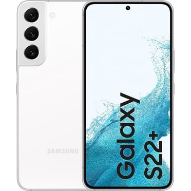 Remis à Neuf Samsung Galaxy S22+ 5G - 128 Go – Blanc – Triple Caméra Arrière 50MP et Caméra avant 10MP - Téléphone Intelligent Entièrement Déverrouillé - État Correct