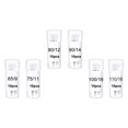 thumbnail image 3 of Shisuyan Aiguilles de Couture Artisanales Aiguilles pour Machine à Coudre Acier Inoxydable 60 Pcs 1.6 Po, 3 of 8