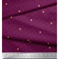 thumbnail image 3 of Soimoi Rayon Crepe Fabric Artistic Flower & Dots Decor Fabric Printed Yard 46 Inch Wide, 3 of 3