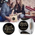 thumbnail image 1 of 1 Roll Thank You Sticker DIY Letter Printing Residue-free Waterproof Thanks Gift Holiday Tag Sticker for Festival, 1 of 7