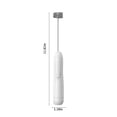 thumbnail image 3 of Fwttom Home Decor Milk Frother for Coffee , Coffee Frother Handheld Foam Maker , Whisk Drink Mini Foamer for Cappuccino, Frappe, Matcha, Hot Chocolate, 3 of 7