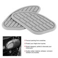 thumbnail image 1 of Motorcycle Fuel Tank Traction Pad Protector, Pair of Universal Motorcycle Rubber Tank Pad Side Gas Panels Knee Grip Protector Vintage Universal Knee Grip Decals for Knee Protect, 1 of 7
