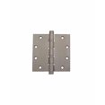 thumbnail image 3 of Charnière de Porte en Laiton 5′′x5′′x5mm – Nickel Satiné Mat Noir et Chrome / Roulement à Billes Robuste / Embout Plat / Pièce Unique, 3 of 3