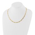 thumbnail image 2 of Gold 5mm Figaro 18 Inch Chain Necklace Pendant Charm, 2 of 6