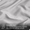 thumbnail image 2 of Bare Home Pillowcase Set - Premium 1800 Collection - Double Brushed - Ultra Soft - Standard Size, Light Gray, 2 Count, 2 of 7
