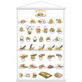 thumbnail image 1 of Gudetama - Grid Wall Poster, 14.725" x 22.375", 1 of 4