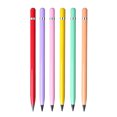 thumbnail image 2 of PEONAVET A Pencil 6 Piece Inkless Pencil Metal Pen Erasable Sign Pen Reusable Aluminum Eternal Pencil without Sharpening, 2 of 9