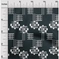 thumbnail image 1 of oneOone Polyester Lycra Fabric Geometric Kasuri Decor Fabric Printed BTY 56 Inch Wide, 1 of 4