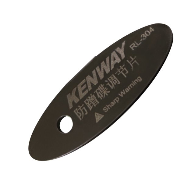 Decodeary Brake Pad Stainless Bike Disc Brake Spacer Mounting Lining Pad No.02 1Set