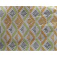 thumbnail image 4 of oneOone Georgette Viscose Fabric Diamond Geometric Printed Fabric 1 Yard 42 Inch Wide, 4 of 4