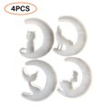 thumbnail image 1 of mmirethe 4PCS Epoxy Liquid Moon Girl Fishtail Wolf Cat Molds for DIY Hand-Craft Crystal Epoxy Jewelry, 1 of 6