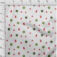 thumbnail image 1 of oneOone Tissu en Viscose Chiffon Imprimé Fruit Melon D\'eau BTY 42 Pouces de Large, 1 of 4