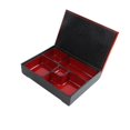 thumbnail image 1 of Japanese Bento Box Snack Serving Tray with Lid Lunch Box Japanese Sushi Tray for, 1 of 8