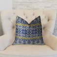 thumbnail image 2 of Plutus Aztec City Coussin Fait Main, (Double Face 20 Pouces x 30 Pouces Queen), 2 of 2