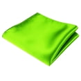 thumbnail image 1 of Men‘s Satin Solid Plain Color Handkerchief Hanky Pocket Square for Wedding Party, 1 of 11