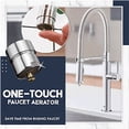 thumbnail image 2 of Binwennn One- Faucet Kitchen Faucet Accessories Faucet Filter Spray Head for Kitchen Faucet Kitchen Faucet Weight Faucets for Kitchen Water Filter Kitchen Faucets for Stainless Steel 3 Piece Filter, 2 of 5
