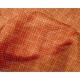 thumbnail image 4 of oneOone Silk Tabby Orange Fabric Geometric Bandhani Sewing Craft Projects Fabric Prints By Yard 42 Inch Wide, 4 of 4