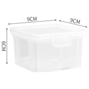 Transparent Airtight Food Storage Container for Dry Goods | Kitchen Canister for Flour, Sugar, Snacks | Stackable Bpa-Free Plastic Container for Pantry Organization | Humidity Protection