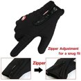 thumbnail image 3 of Touchscreen Fleece Insulated Gloves, Thermal Windproof Snow-Proof Warm Gloves Winter Sports Ski Riding Bike Mittens, 3 of 7
