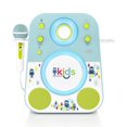 thumbnail image 1 of Singing Machine - Kids Mood, Haut Parleur bluetooth avec microphone, Bleu/Vert, 1 of 9