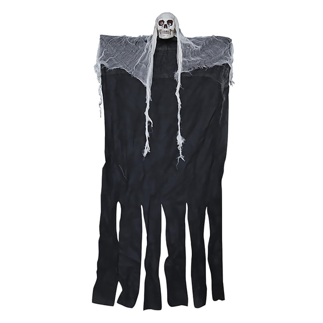 RKSTN Fall Decorations for Home Halloween Costume Props Horror Plastic Skull Ghost Curtain Hanging Hanging Ghost Decorations