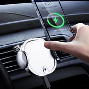 Chmadoxn Wireless Charger,Portable Charger Wireless Car Charger Mount For Car Vent 15W Fast Charging Car Phone Mount For Smartphone IOS & Android phone holder
