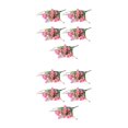 thumbnail image 2 of Baohd 5pcs/set Arrangement de Fleurs Artificielles Réalistes Entretien Bas et Rose Réaliste 2Set, 2 of 6