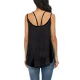 thumbnail image 4 of LUXUR Débardeurs pour Femmes Sans Manches Haut d'Été Col Rond Pull Décontracté Camisole Imprimé Cœur Noir m, 4 of 4