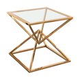 thumbnail image 4 of Heavenly Collection | Table d'appoint cannelle et or pour chambre et salon, 4 of 9