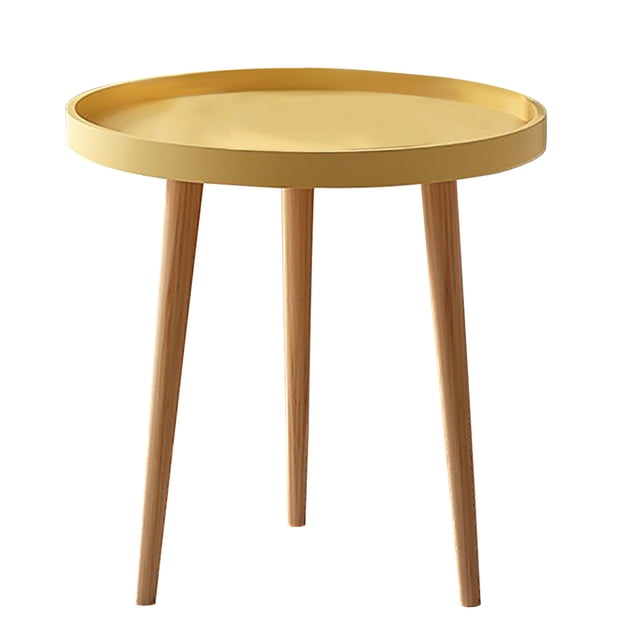 Rbaofujie Petite Table Ronde Nordique Table Basse Table d'Appoint pour Sofa Balcon Chambre Chambre en Location Salon Table Basse Circulaire Petite Table Basse