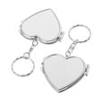 thumbnail image 3 of 2x Miroir Pliant Porte-Clés Portable Compact Miroir de Poche Cosmétique, 3 of 7