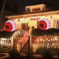 thumbnail image 1 of Costway 2 Pack 3 FT Halloween Inflatable Eyeballs w/ Air Blower & Red LED Lights, 1 of 10