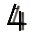 thumbnail image 1 of NACH Numéro d'Ombre d'Adresse de Maison à Montage Flottant pour l'Extérieur Ou l'Intérieur, Numéro de Boîte aux Lettres pour l'Extérieur, Porte d'Entrée, Porte de Garage, Protection Maximale contre la Rouille, Aluminium Noir, 8 Pouces, Numéro 4, HH-SDW8-BLK-4, 1 of 15