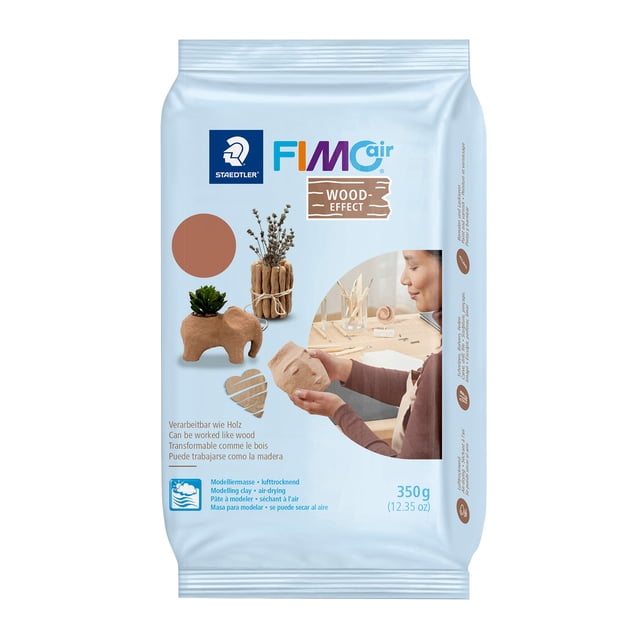 Staedtler FIMO Air Modeling Clay, Wood Effect
