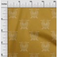 thumbnail image 1 of oneOone Polyester Lycra Fabric Bird Artistic Sashiko Printed Fabric 1 Yard 56 Inch Wide, 1 of 1