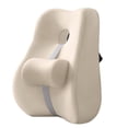 thumbnail image 2 of KER Ergonomic Lumbar Support Cushion For Chair Back Comfortable Seat Pillow For Long Sitting And Sleeping, 2 of 3