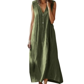 women's cotton dresses canada Women's Signature Castine Cotton Popover Dress