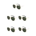 thumbnail image 2 of relayinert Fashionable Polarized Lens Small Square For Trendy Style Materials gold  blackish green 5Set, 2 of 6