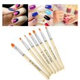 thumbnail image 1 of 7Pcs Transparent Handle Nail Art Brush Nail Brush, Nail Art Brush Diy Pen Pattern Nail Painting Drawing  Gel Pen Art  Diy Pattern Nail Painting Drawing Pen Nail Art Design, 1 of 8