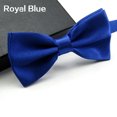 thumbnail image 2 of Nœud Papillon Classique Uni pour Homme, Cravate, Smoking, Mariage, Fête, Nœud Papillon Ajustable, 2 of 8