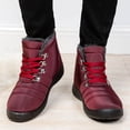 thumbnail image 1 of Bottes d'Hiver pour Femmes Nouvelles Chaussures de Randonnée d'Hiver Chaudes Bottes de Neige pour Femmes à Lacets Chaussures Décontractées pour Femmes Chaussures Femmes en Liquidation, 1 of 7